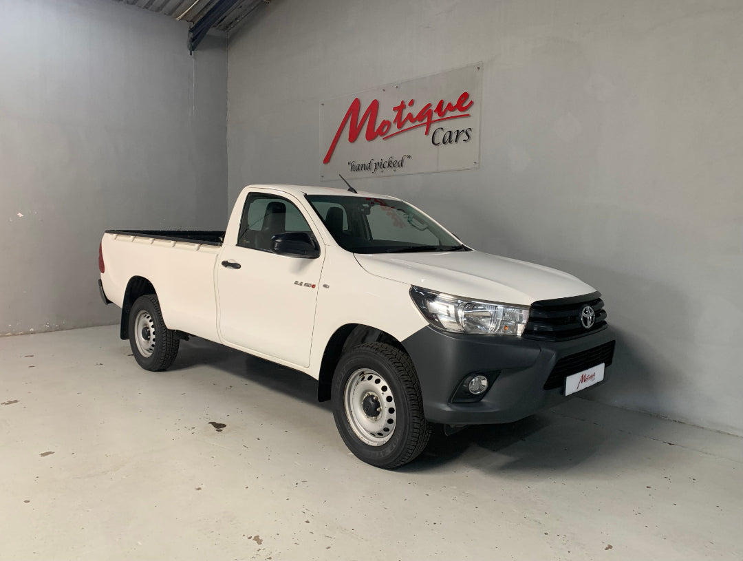 Toyota Hilux 2.4 GD-6 SR 4x4 Single Cab
