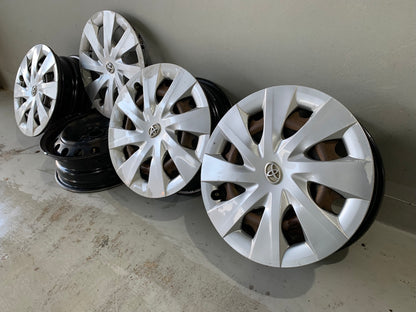 Toyota Corolla or Yaris Rims with Wheel Caps