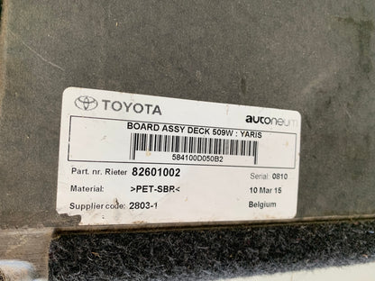 Toyota Yaris Hatch Backboard